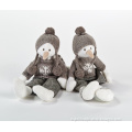 Plain Color Christmas Snowman Gift Soft Plush Toy Wholesale